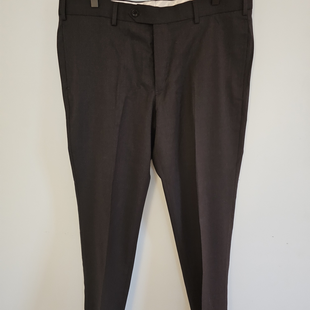 Brooks Brothers Brooks Flex‎ Charcoal Dress Pants Size 37x30